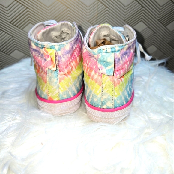High top tie dye sneakers - Picture 6 of 10